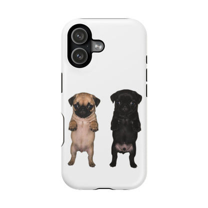 Pug Duo Magnetic Impact-Resistant Phone Case