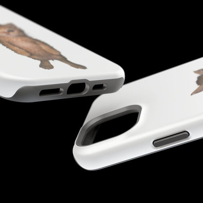 Cute Standing Kitten Magnetic Impact-Resistant Phone Case