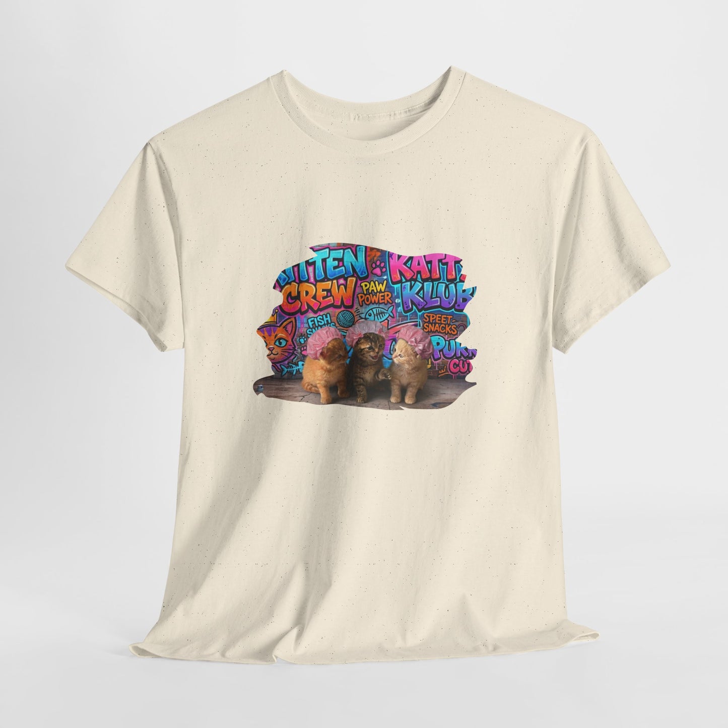 Kitten Crew Graphic Tee — Cute Kittens Cat Lover Shirt