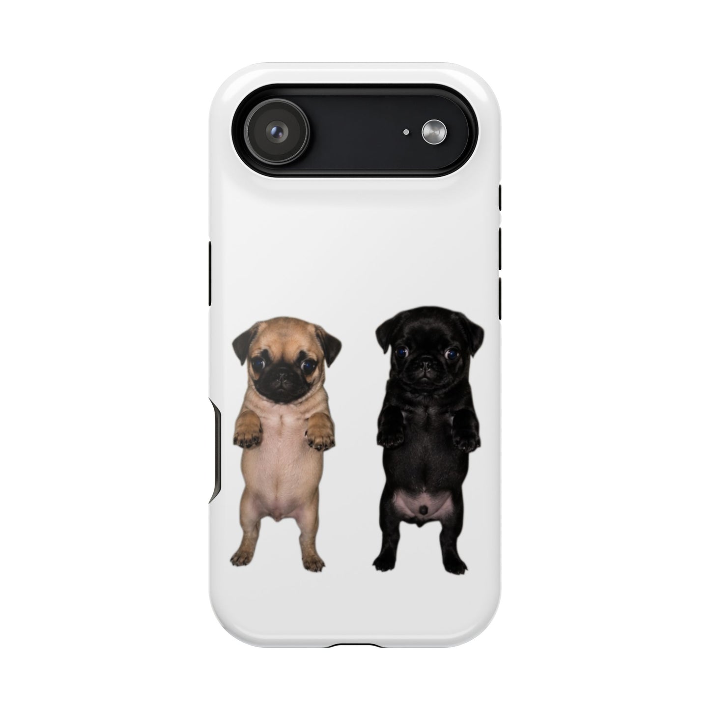 Pug Duo Magnetic Impact-Resistant Phone Case