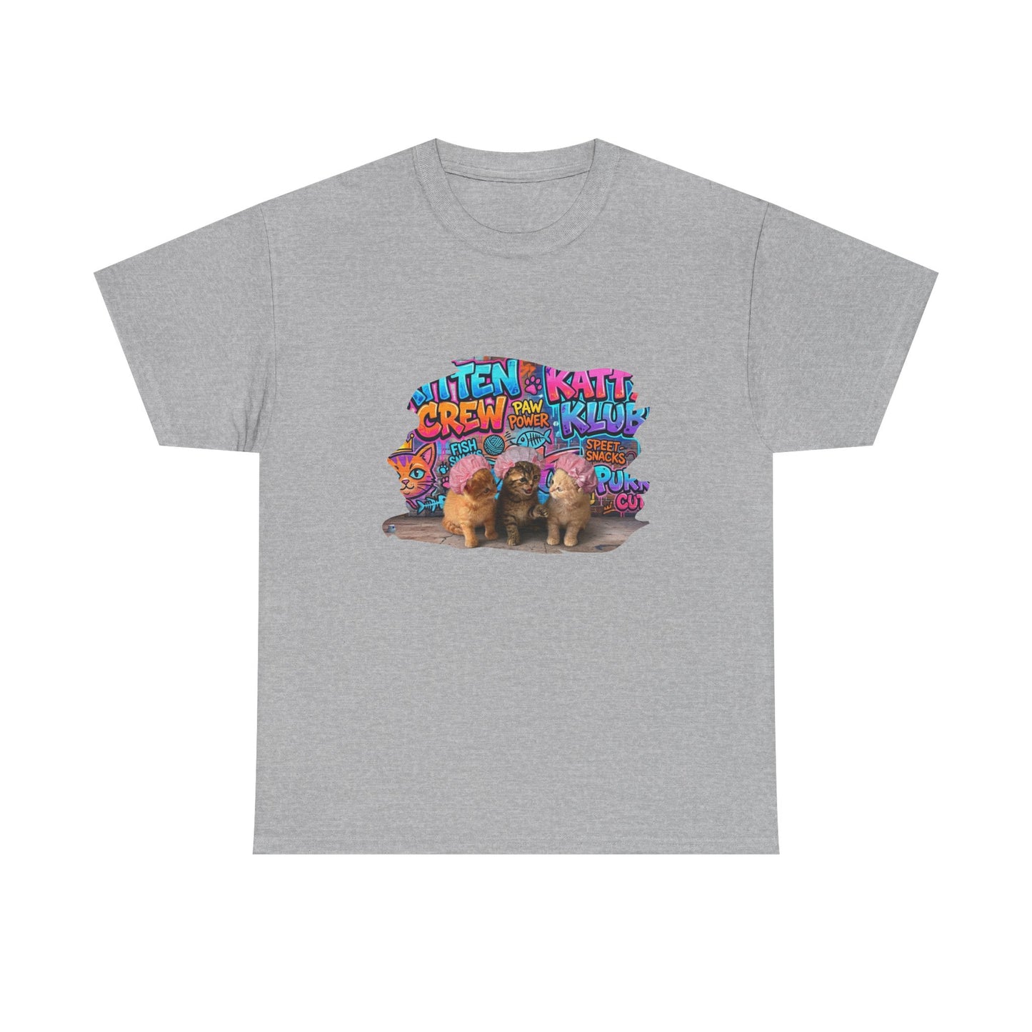 Kitten Crew Graphic Tee — Cute Kittens Cat Lover Shirt