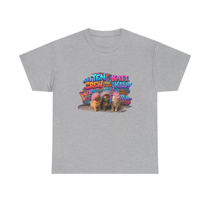Kitten Crew Graphic Tee — Cute Kittens Cat Lover Shirt