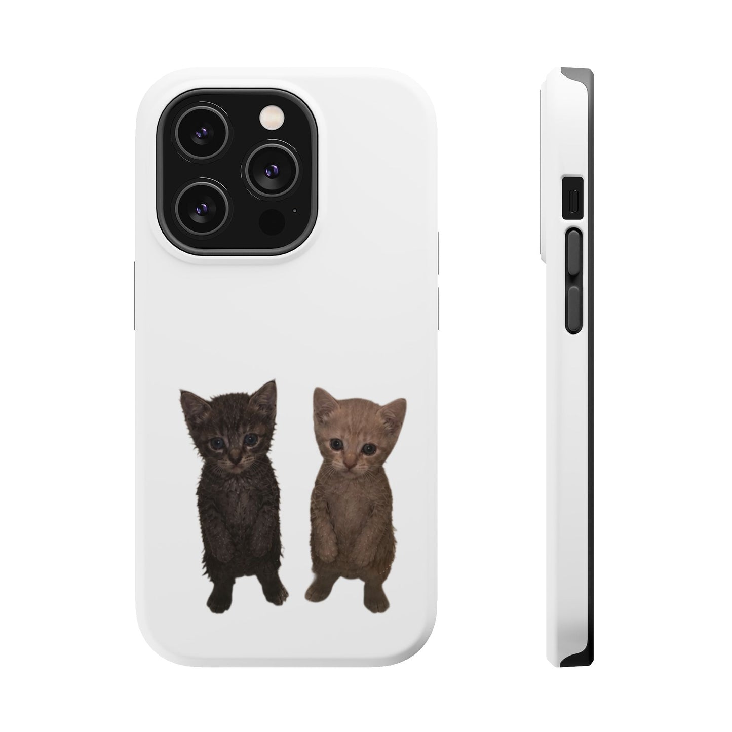 Cute Kittens Magnetic Impact-Resistant Phone Case