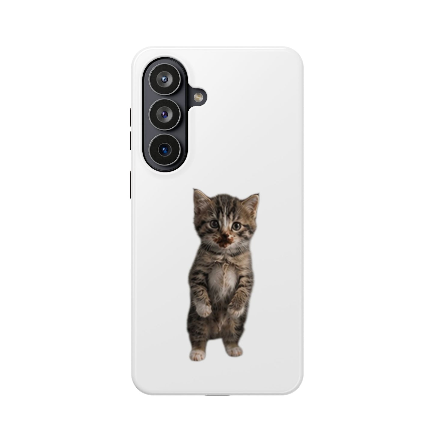 Cute Standing Kitten Magnetic Impact-Resistant Phone Case