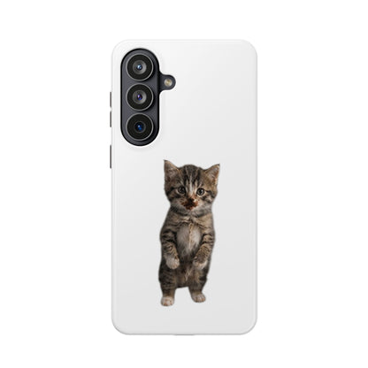Cute Standing Kitten Magnetic Impact-Resistant Phone Case