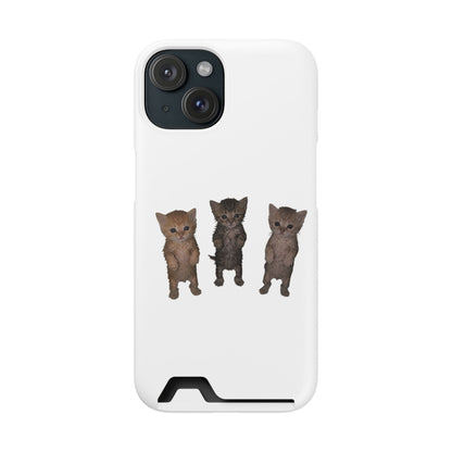 Cute Trio Kittens Phone Case