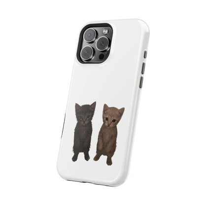 Cute Kittens Magnetic Impact-Resistant Phone Case