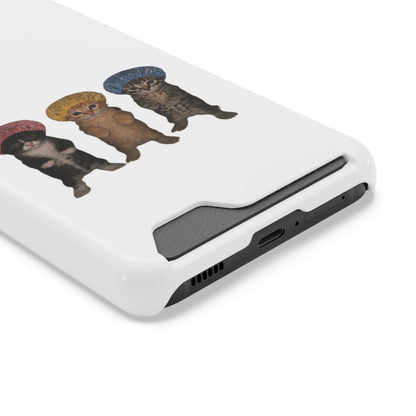 Cute Kittens with Hats Phone Case