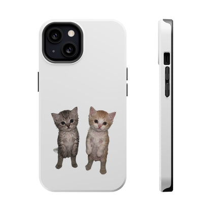 Duo Cute Kitten  Magnetic Impact-Resistant Phone Case