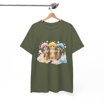 Cute Kittens Bath Time T-Shirt