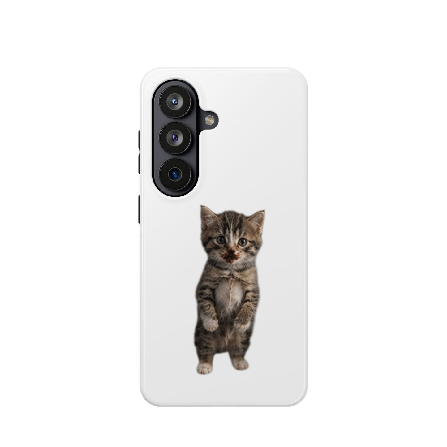 Cute Standing Kitten Magnetic Impact-Resistant Phone Case
