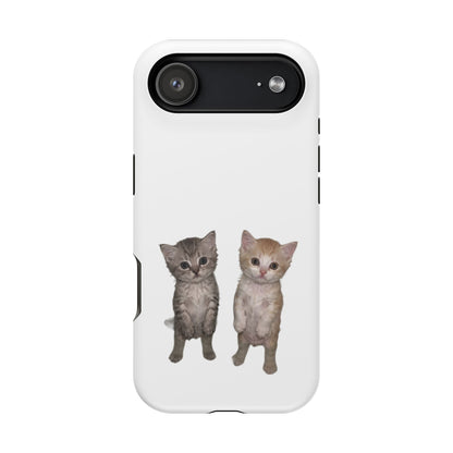 Duo Cute Kitten  Magnetic Impact-Resistant Phone Case