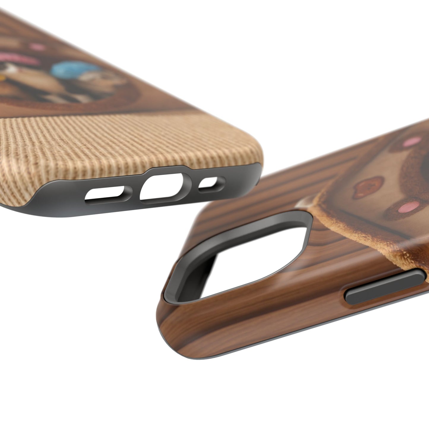 Cute Kittens in Cozy House Phone Case — Magnetic Impact-Resistant Case