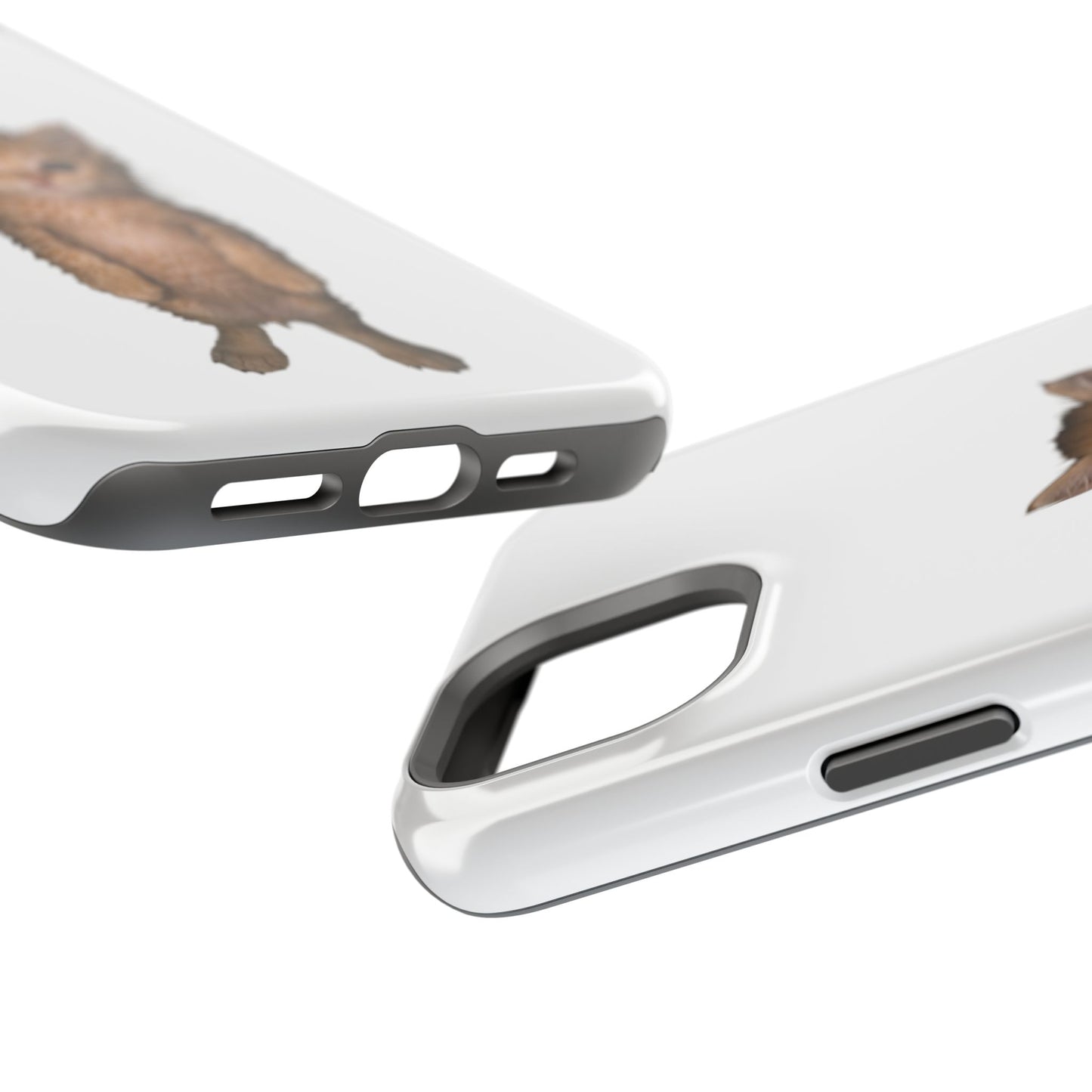 Cute Standing Kitten Magnetic Impact-Resistant Phone Case