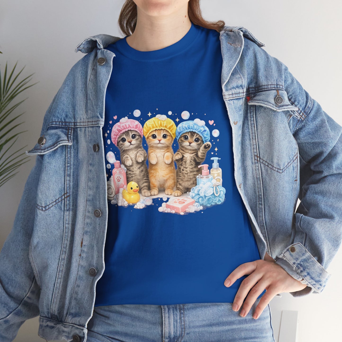 Cute Kittens Bath Time T-Shirt