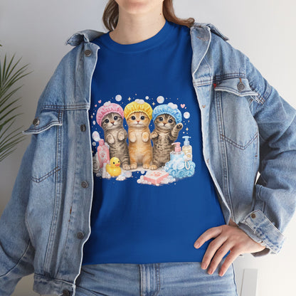 Cute Kittens Bath Time T-Shirt