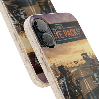 Motorcycle Road Trip Biodegradable Phone Case
