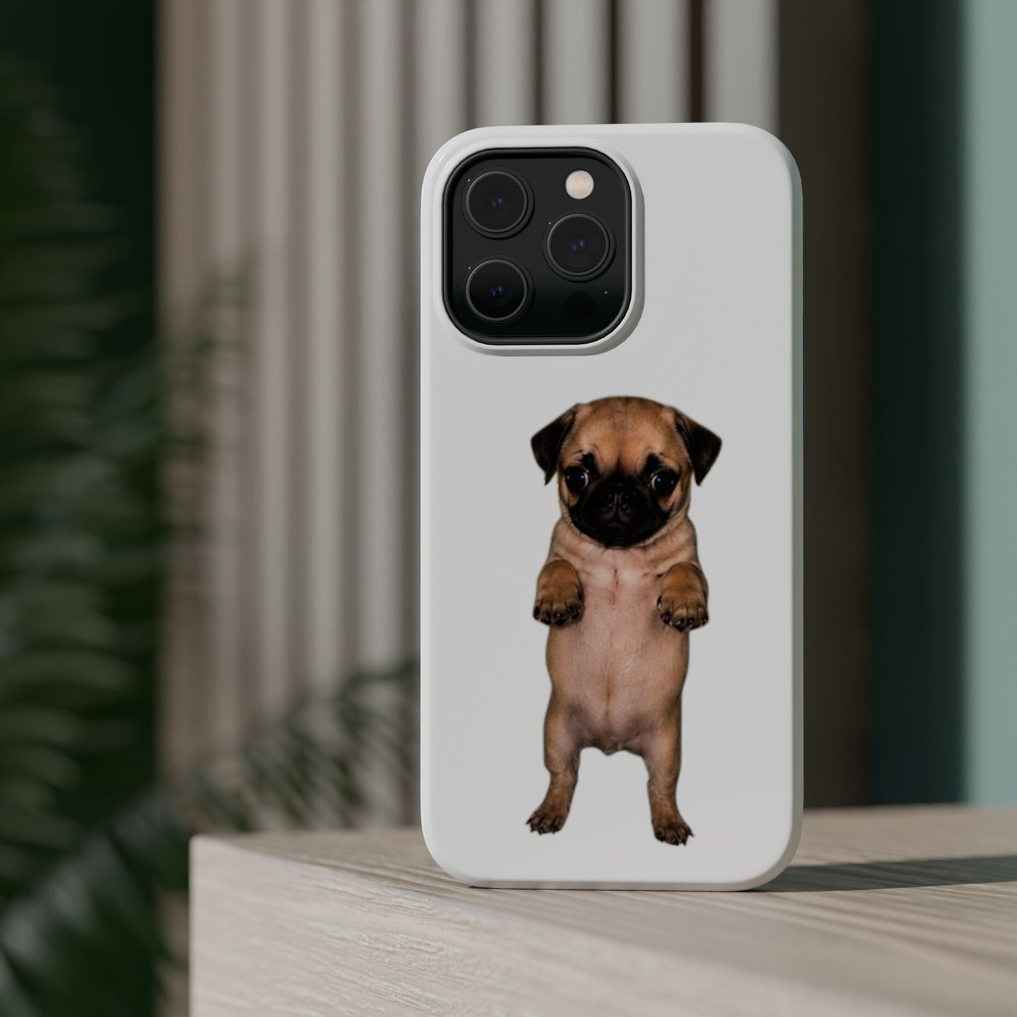 Pug Puppy Magnetic Impact-Resistant Phone Case