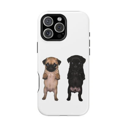 Pug Duo Magnetic Impact-Resistant Phone Case
