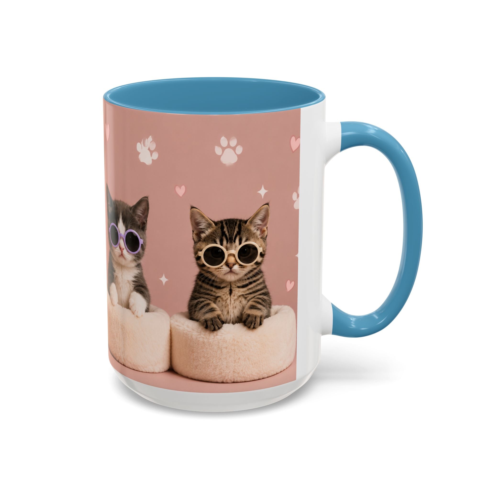 Cute Cat Lovers Coffee Mug - 11 & 15oz - Perfect Gift for Pet Owners