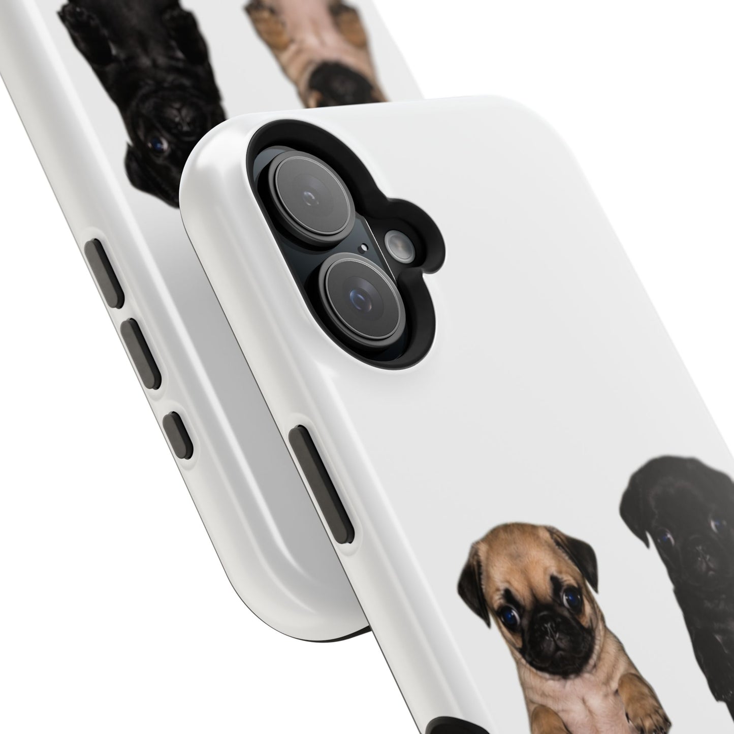 Pug Duo Magnetic Impact-Resistant Phone Case