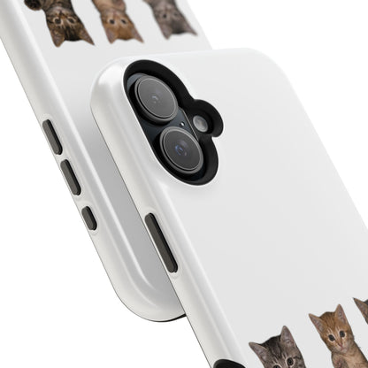 Cute Standing Trio Kittens Dancing Magnetic Impact-Resistant Phone Case