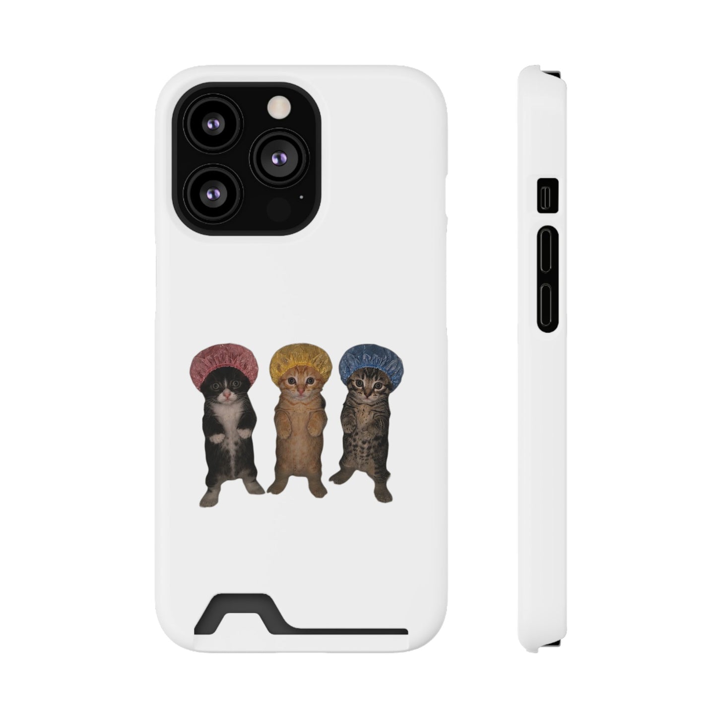 Cute Kittens with Hats Phone Case