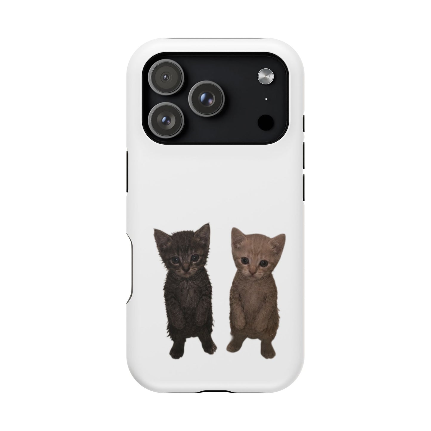 Cute Kittens Magnetic Impact-Resistant Phone Case