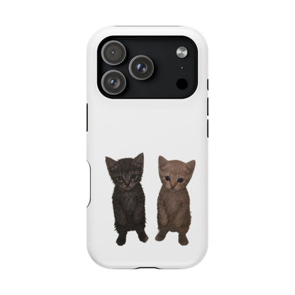 Cute Kittens Magnetic Impact-Resistant Phone Case