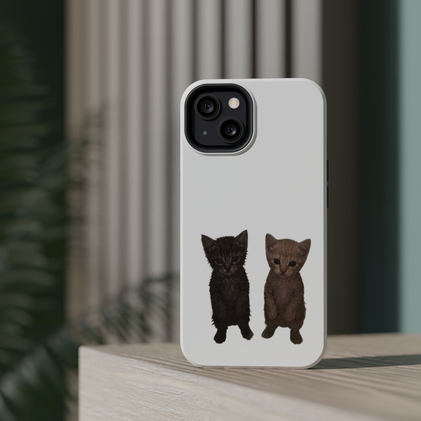 Cute Kittens Magnetic Impact-Resistant Phone Case