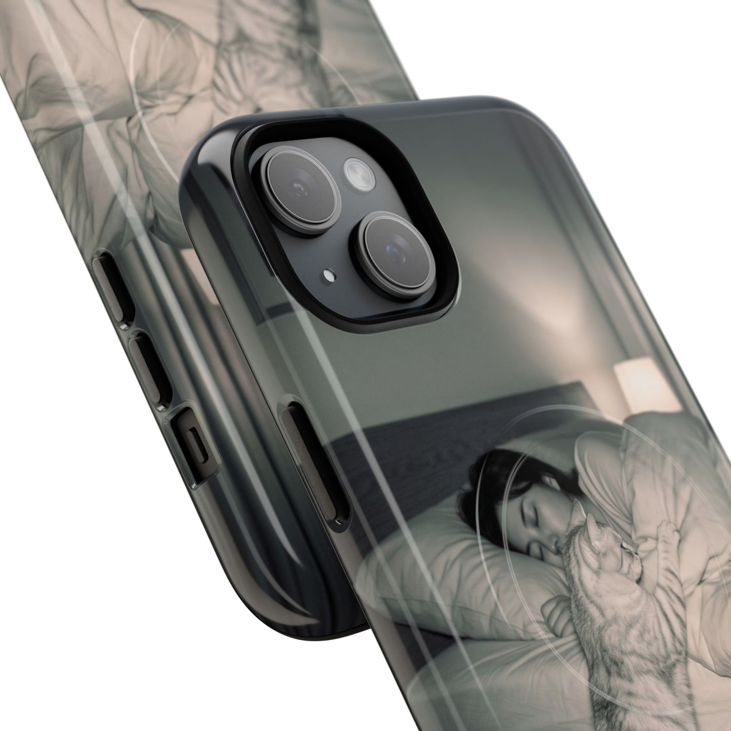 Phone Case ‘Trust Everything You See’ Surreal Sleep Graphic Tough Magnetic Case