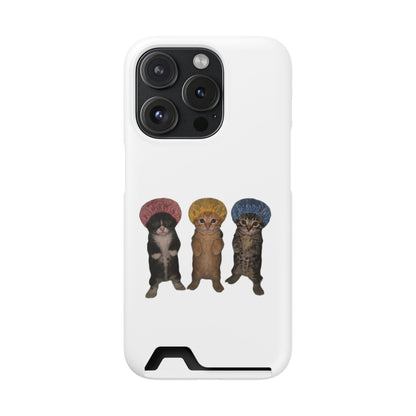 Cute Kittens with Hats Phone Case