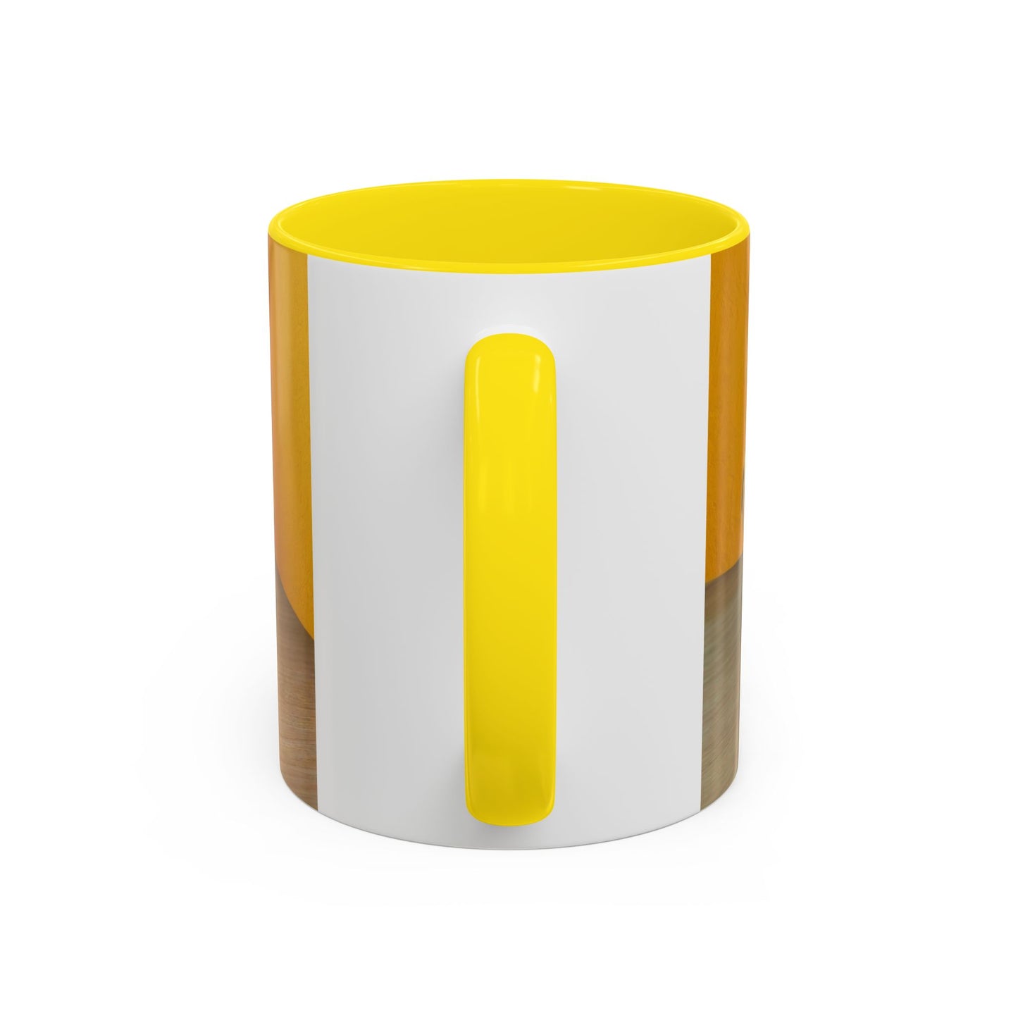 Yellow Cat Bananas Accent Coffee Mug — Cute Kittens in Yellow Room (11/15 oz)