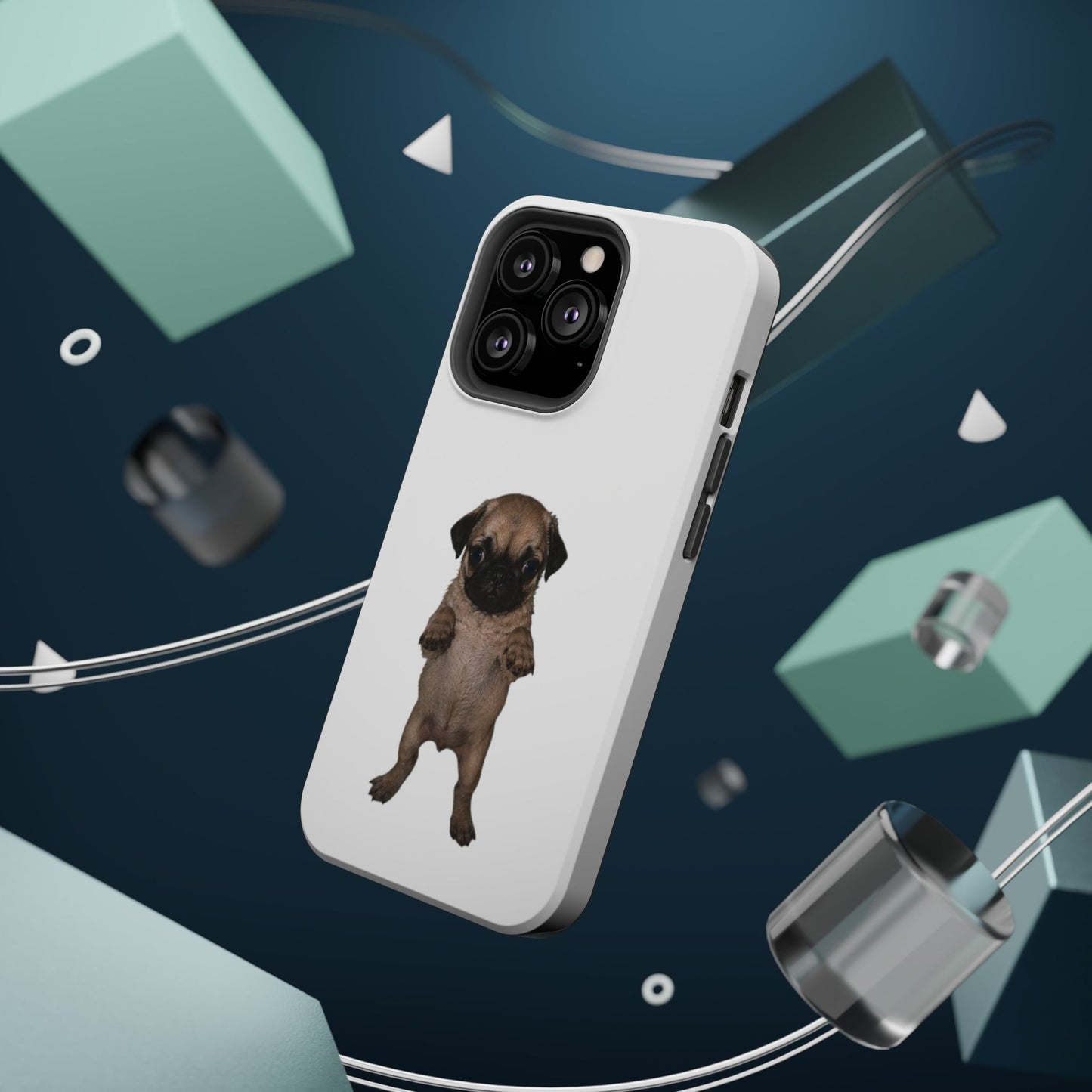 Pug Puppy Magnetic Impact-Resistant Phone Case