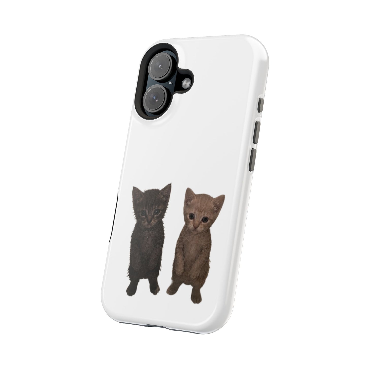 Cute Kittens Magnetic Impact-Resistant Phone Case