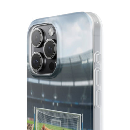 Cute Soccer Cats Phone Case — Kawaii Football Kit iPhone Cover