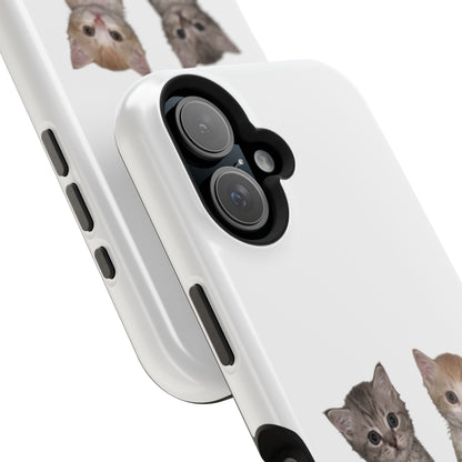 Duo Cute Kitten  Magnetic Impact-Resistant Phone Case