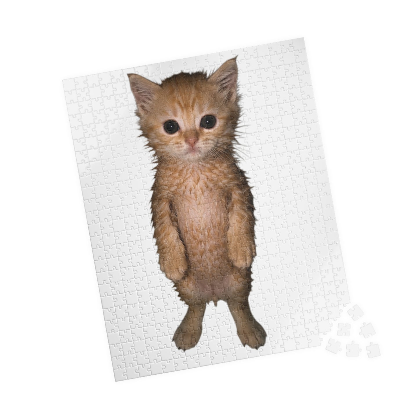 Cute Standing Kitten Puzzle — Cute Cat Jigsaw for Adults & Kids