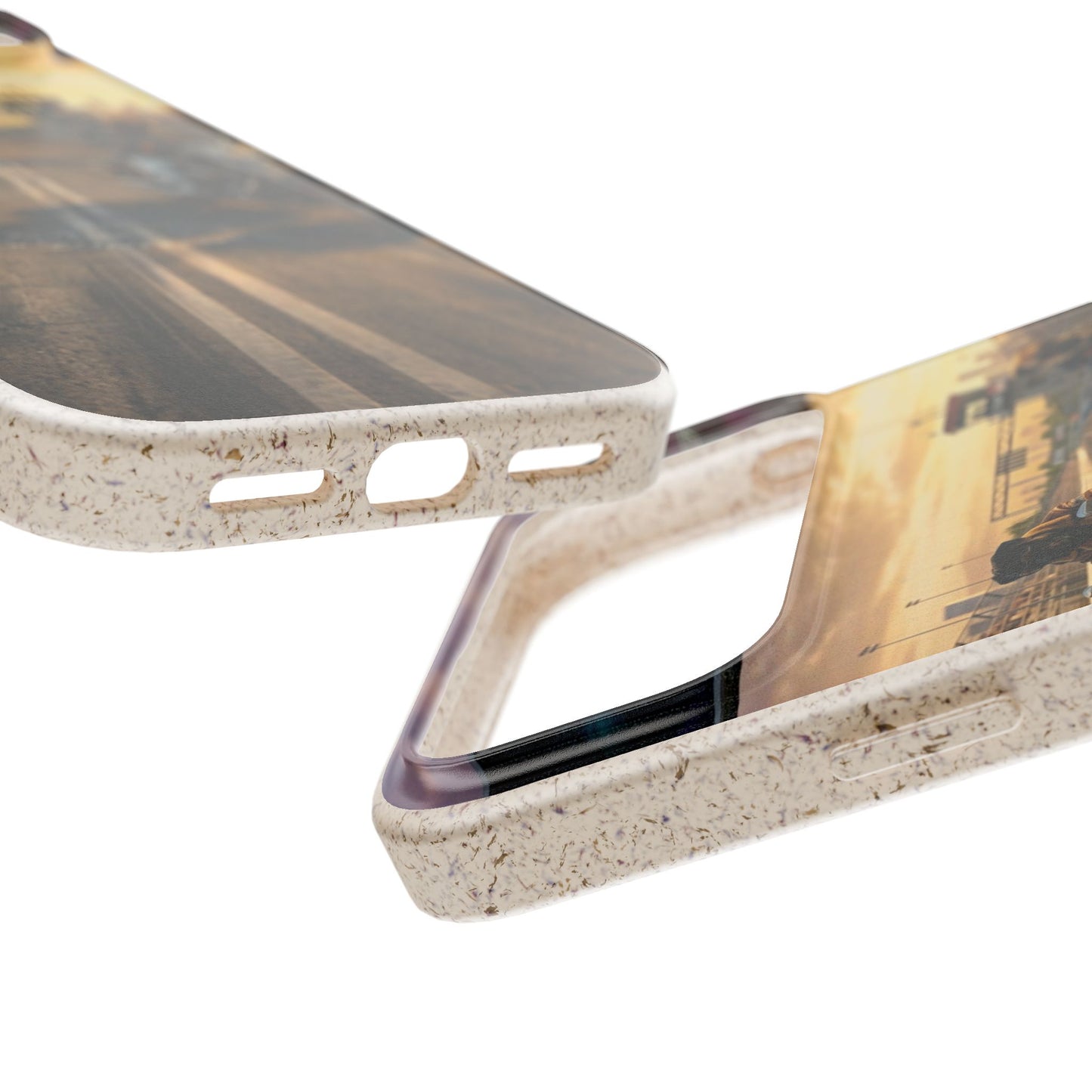 Motorcycle Road Trip Biodegradable Phone Case