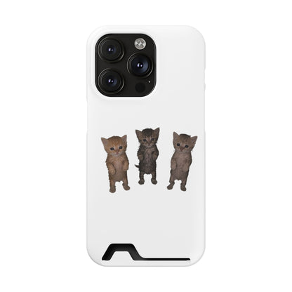 Cute Trio Kittens Phone Case