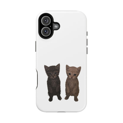 Cute Kittens Magnetic Impact-Resistant Phone Case