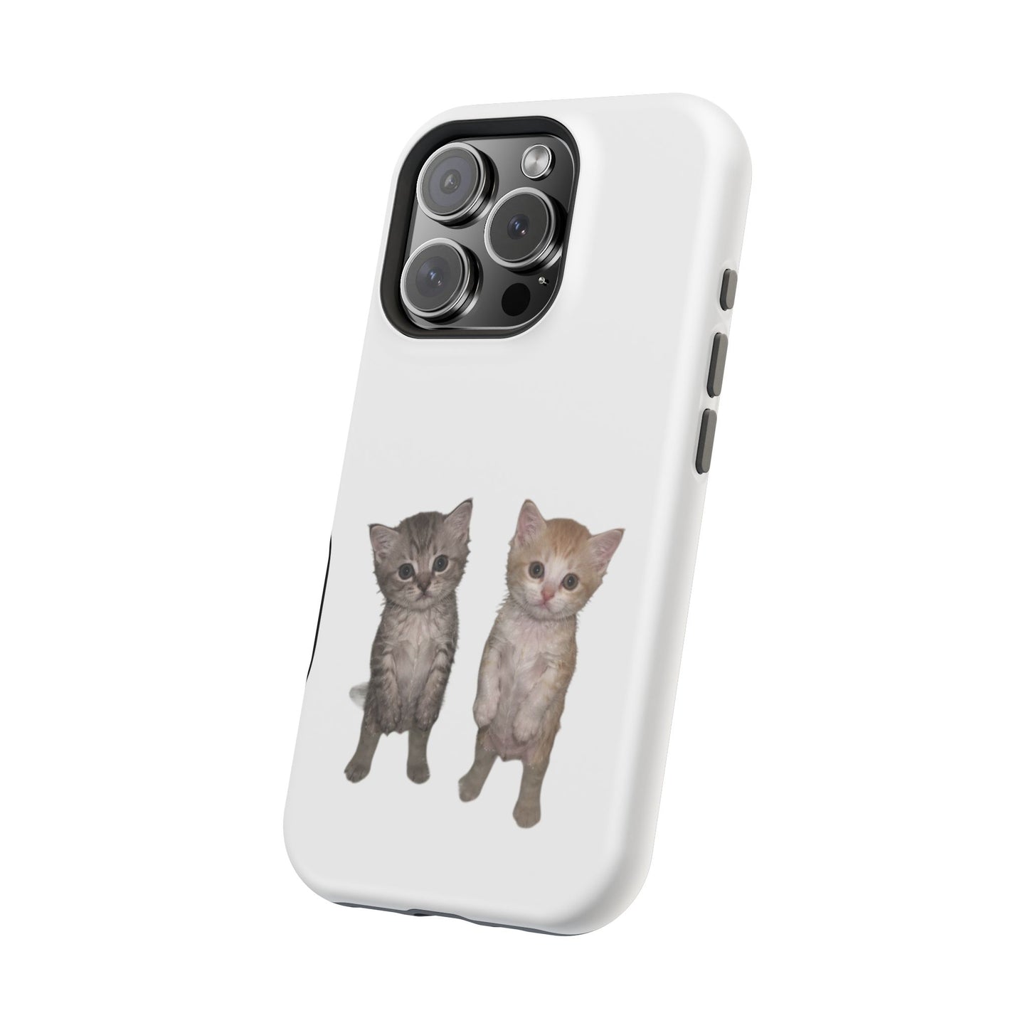 Duo Cute Kitten  Magnetic Impact-Resistant Phone Case