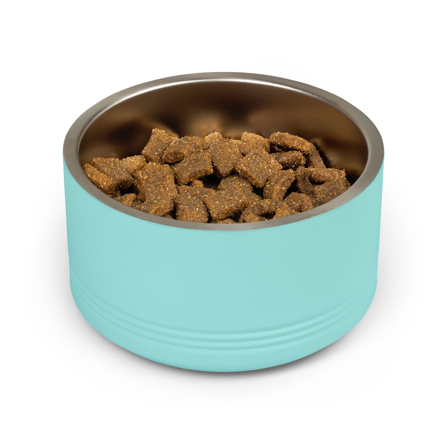 Cute Standing Kittens Trio Stainless Pet Bowl  18oz