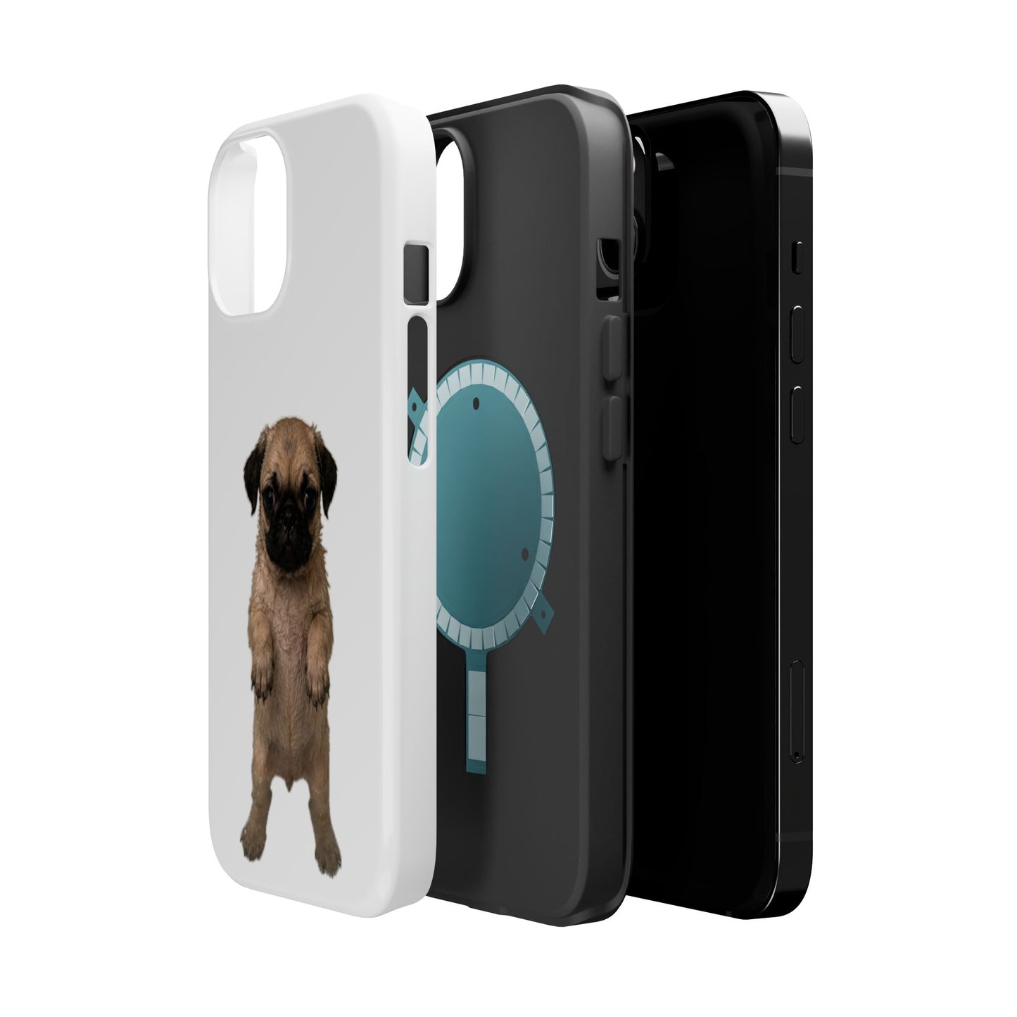 Pug Puppy Magnetic Impact-Resistant Phone Case
