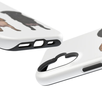 Pug Duo Magnetic Impact-Resistant Phone Case