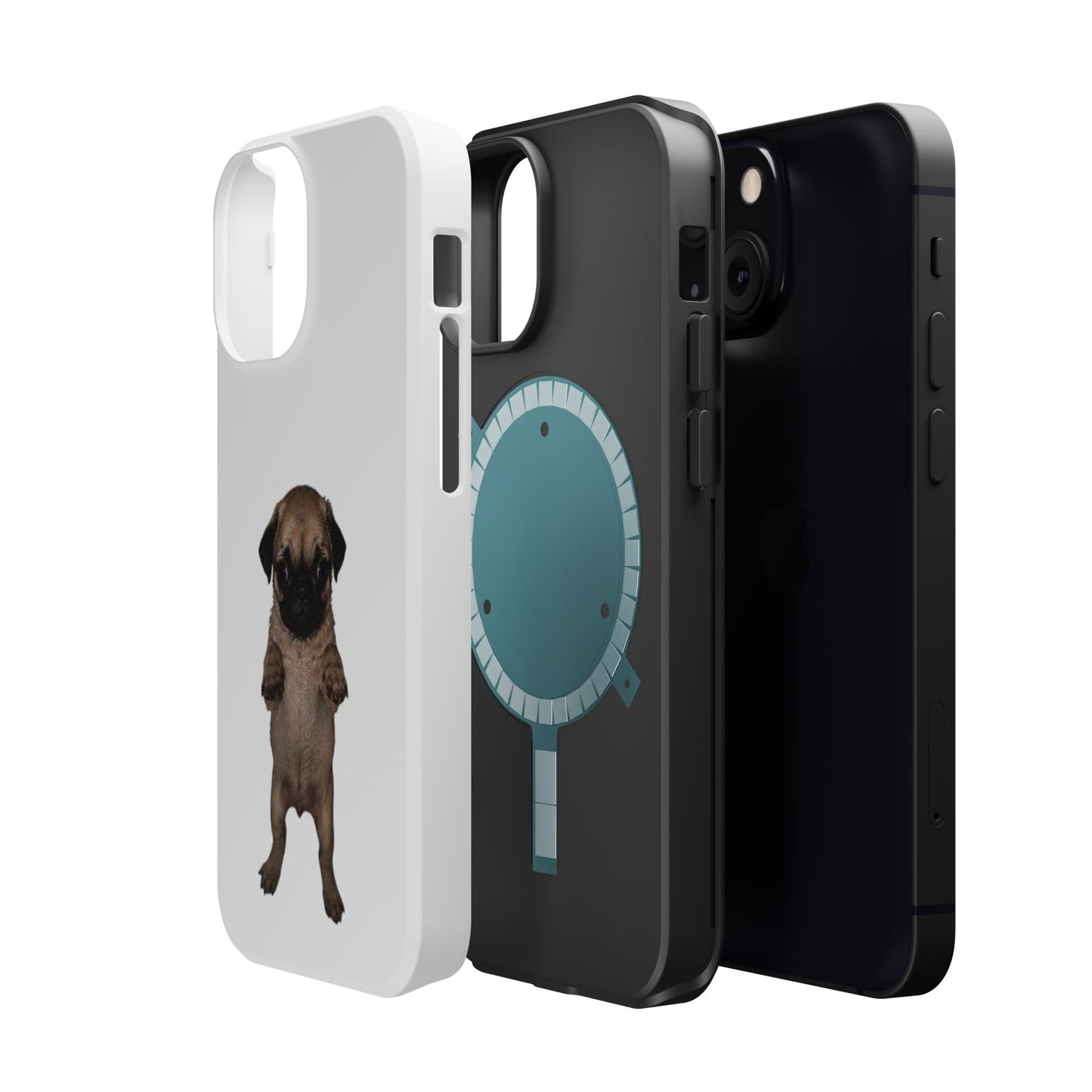 Pug Puppy Magnetic Impact-Resistant Phone Case