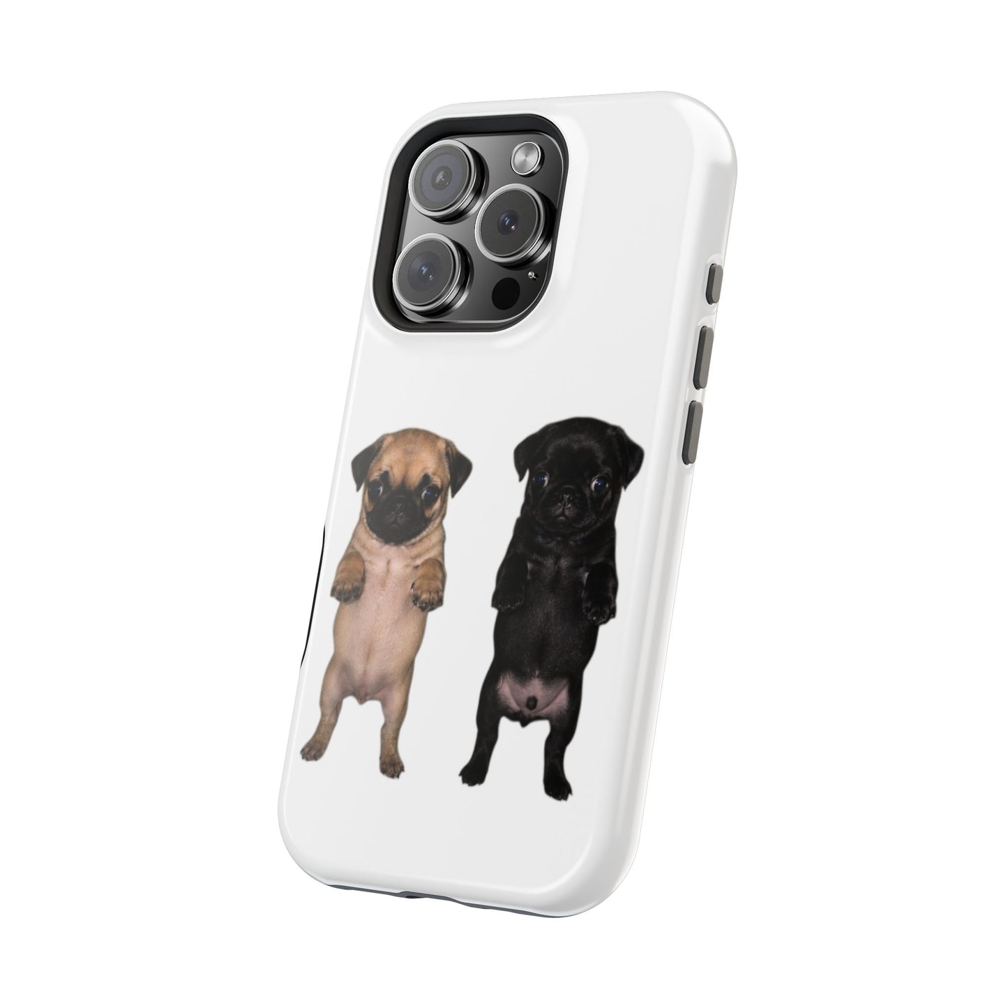 Pug Duo Magnetic Impact-Resistant Phone Case