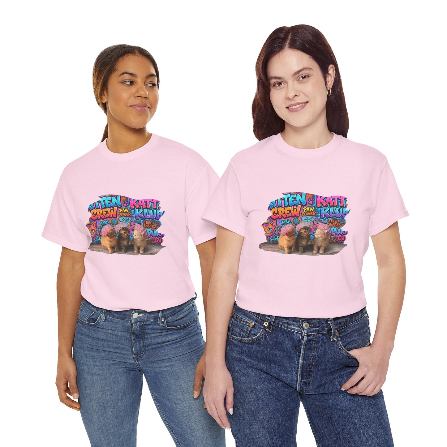 Kitten Crew Graphic Tee — Cute Kittens Cat Lover Shirt