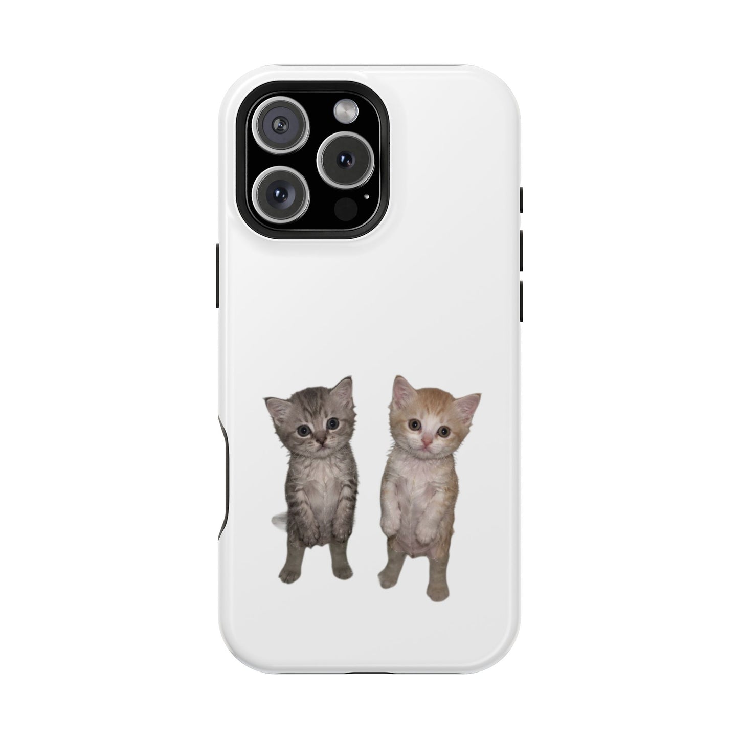 Duo Cute Kitten  Magnetic Impact-Resistant Phone Case