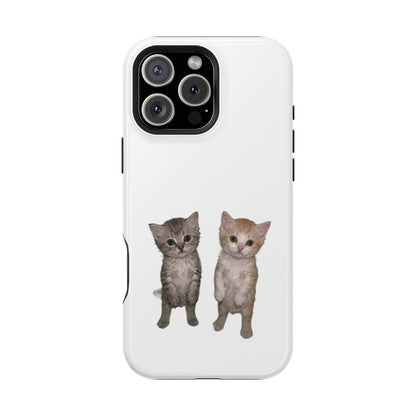 Duo Cute Kitten  Magnetic Impact-Resistant Phone Case